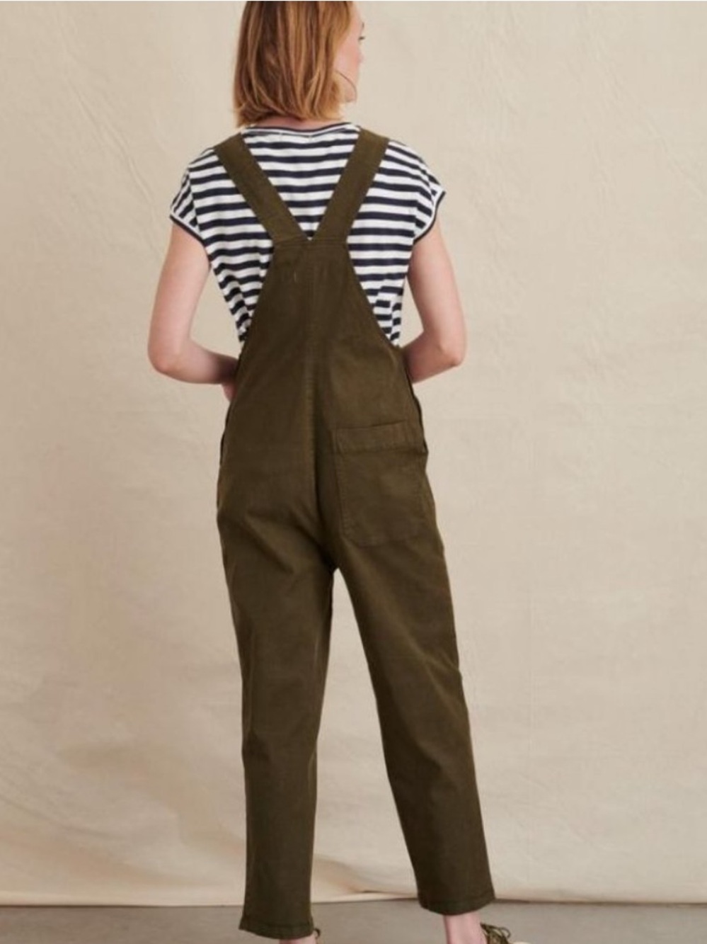 Alex Mill Otto Overall Jumpsuit Medium Army Green - Picture 5 of 14